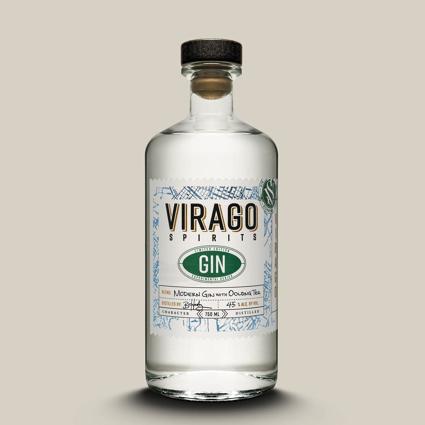 Virago Spirits Modern Gin With Oolong Tea