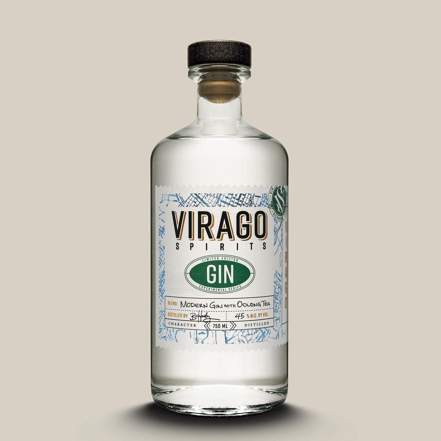 Virago Spirits Modern Gin With Oolong Tea