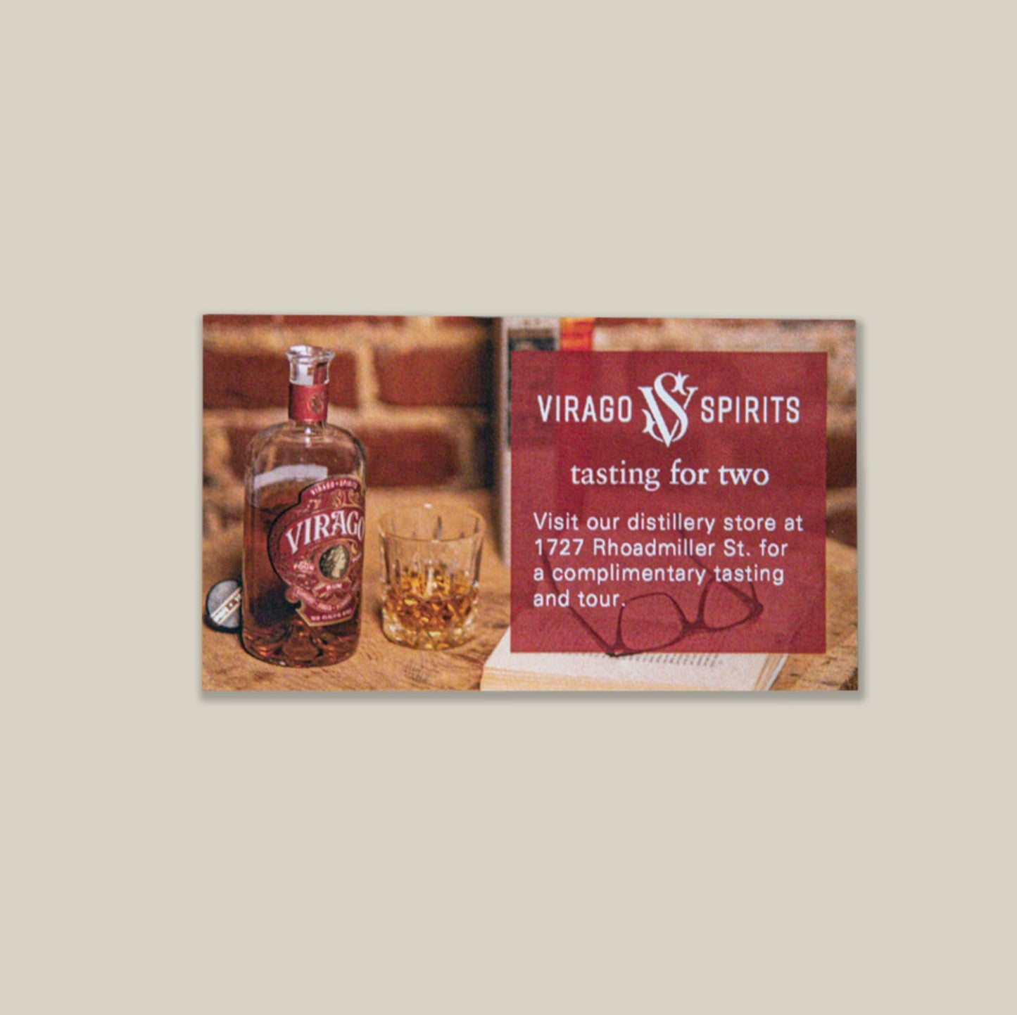 Virago Spirits Tasting for Two Gift Card